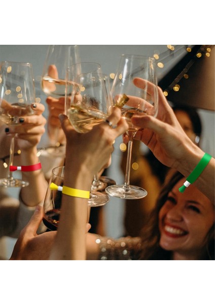 100 Adet Kumaş Etkinlik Bilekliği, Etkinlik Bilekliği, Etkinlikler Için Renkli Bilek Bantları, Hafif Konser Bilekliği Için (Yurt Dışından) modelleri