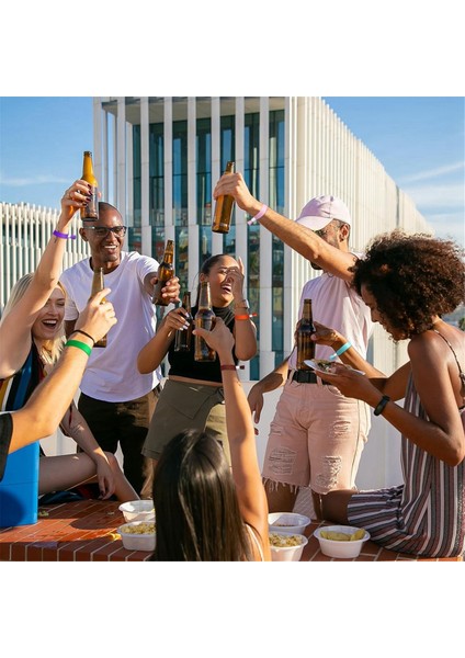 100 Adet Kumaş Etkinlik Bilekliği, Etkinlik Bilekliği, Etkinlikler Için Renkli Bilek Bantları, Hafif Konser Bilekliği Için (Yurt Dışından) indirimleri