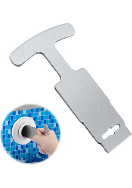 Havuz Tıkacı Çıkarma Aleti, Hydrostream Geri Dönüş Jet Bağlantısı Için Metal Havuz Göz Küresi Yuvası Çıkarma Aleti Havuz Aleti 1 Adet (Yurt Dışından) fiyatları