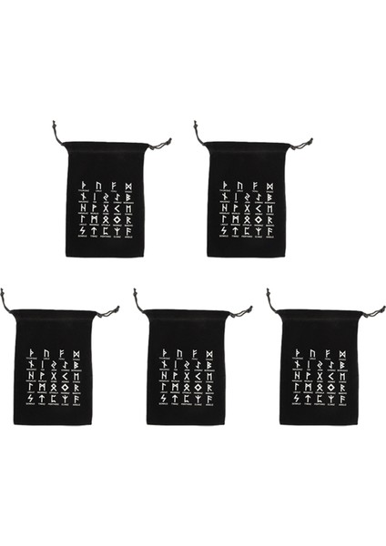 Tarot Kartı Bağcıklı Çanta Tarot Kartı Rün Saklama Kesesi Mücevher Kesesi Tarot Kartı-Zar Saklama Çantası Tarot Kartı Tutucu Çantası (Yurt Dışından)