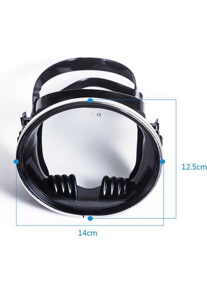 Hd Dalış Gözlükleri Sertleştirilmiş Cam Lensler Paslanmaz Çelik Balıkçı Gözlüğü Yetişkin Dalış Ekipmanları (Yurt Dışından) modelleri