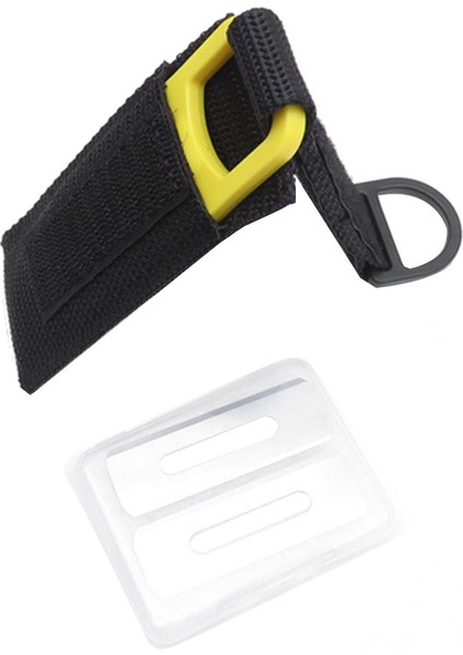 Tüplü Dalış Kesme Özel Bıçak Hattı Kesici Sualtı Bıçağı Spearfishing Secant Ekipmanları, Sarı (Yurt Dışından)