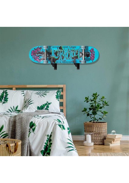 Kaykay Sergileme Rafı Tutucu Snowboard Duvar Rafı Askısı Kaykay Duvar Braketi Şeffaf (Yurt Dışından) fiyatları