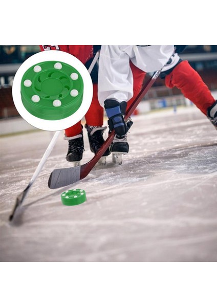 Patenli Hokey Diski Abs Yüksek Yoğunluklu Sokak Arazi Hokeyi Uygulama Diski Buz Için Inline Sokak Hokeyi Eğitimi, Yeşil (Yurt Dışından) indirimleri
