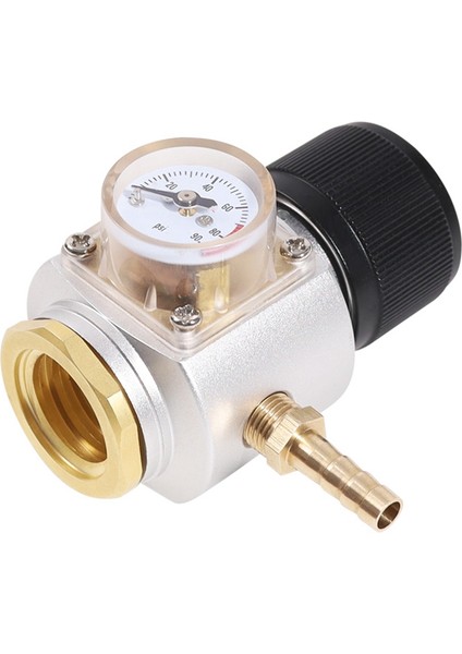 Yeni Co2 Fıçı Şarj Cihazı, Mini Gaz Regülatörü Fıçı Co2 Regülatörü Maden Suyu Bira Şişesi Akvaryumlar Su Bitkisi Yetiştiriciliği (Yurt Dışından)