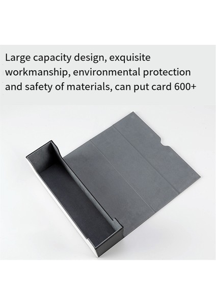 Manyetik Emişli Kart Düzenleyici Ticaret Kartı Destesi Kutu Tutucu Koleksiyonluk Oyun Kutusu Siyah (Yurt Dışından) fırsatları
