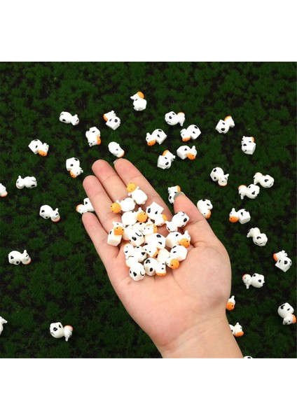 60 Adet Sevimli Mini Inek Figürleri, Minik Minyatür Reçine Inek Mini Inek Süsleri Reçine Hayvanlar Manzara Evi Dıy El Sanatları (Yurt Dışından) modelleri