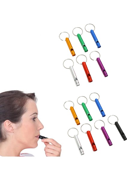 Alüminyum Acil Durum Düdüğü Taşınabilir Güvenlik Eğitim Düdüğü Anahtarlıklı, Çok Renkli (Yurt Dışından) fiyatları