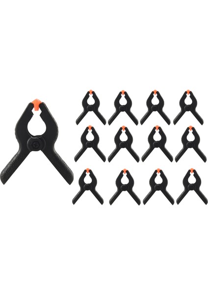 20 Adet Güçlü Tutucu, Naylon Yaylı Kelepçeler Klipler Traceless Kelepçeler Ev Geliştirme, Ahşap Çalışma, Fotoğraf Stüdyoları (Yurt Dışından)