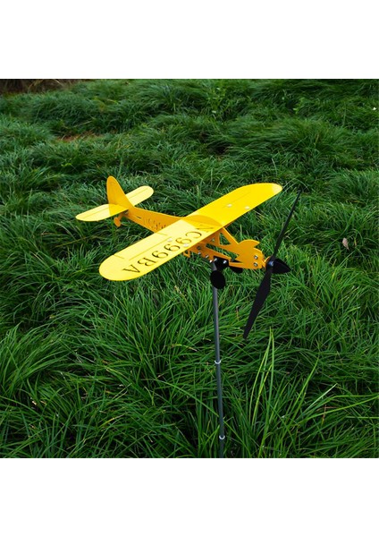 Dönme Dolaplar ve Rüzgar Döndürücüler Uçak Yel Değirmeni Demir Rüzgar Döndürücüler Rüzgar Uçağı Heykelleri Döndürücüler Uçak Rüzgar Döndürücüler (Yurt Dışından) modelleri