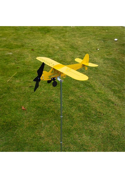 Dönme Dolaplar ve Rüzgar Döndürücüler Uçak Yel Değirmeni Demir Rüzgar Döndürücüler Rüzgar Uçağı Heykelleri Döndürücüler Uçak Rüzgar Döndürücüler (Yurt Dışından) indirimleri