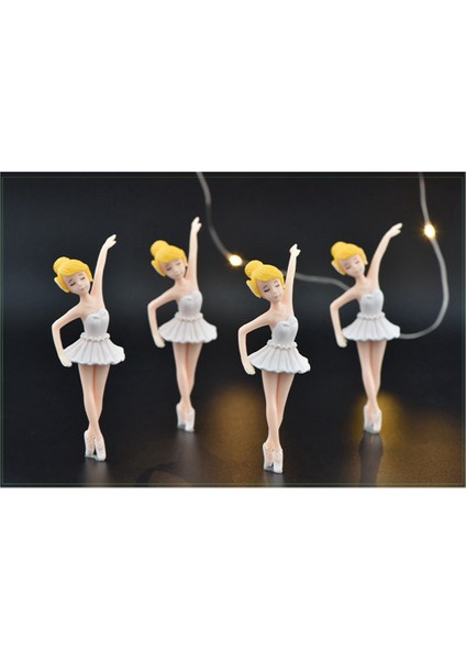 Adet Minyatür Bale Kız Figürü Masaüstü Koleksiyonu Kek Dekorasyon, Balerin Kız Kek Topper Saksı Dekorasyon (Yurt Dışından) indirimleri