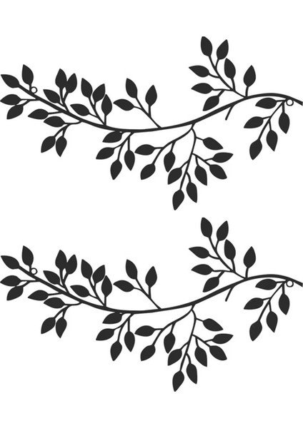 Metal Ağaç Yaprağı Duvar Dekoru, 1 Adet Asma Zeytin Dalı Yaprağı Duvar Sanatı Ferforje Kaydırma Heykelleri, Duvara Asılı Tabela, C (Yurt Dışından) indirimleri