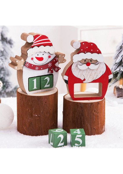 3 Adet Sürekli Takvim Küpü Noel Geri Sayım Bloğu Masaüstü Kardan Adam Dekoru Masa Dekoru Süsü Masa Takvimini Dekore Et (Yurt Dışından) modelleri