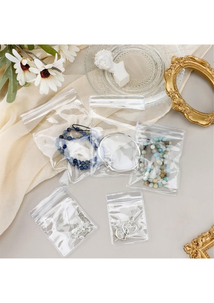 160 Adet Kendinden Yapışkanlı Mücevher Pvc Çantaları Plastik Kararma Önleyici Mücevher Saklama Çantaları Şeffaf Mücevher Düzenleyici Çanta (Yurt Dışından) modelleri