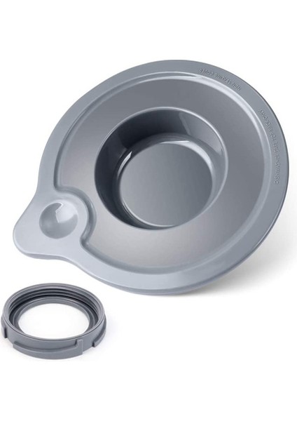 Mikserler Kase Kapağı Kitchenaid Için Uyumlu K5GB 5-Quart Mikser Cam Kase Tutucu KSM150PS KSM152PS/KSM155GB (Yurt Dışından)