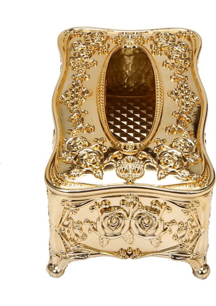 Altın Akrilik Doku Kutusu Otel Restoran Peçetelik Ev Doku Kutusu (Yurt Dışından) indirimleri