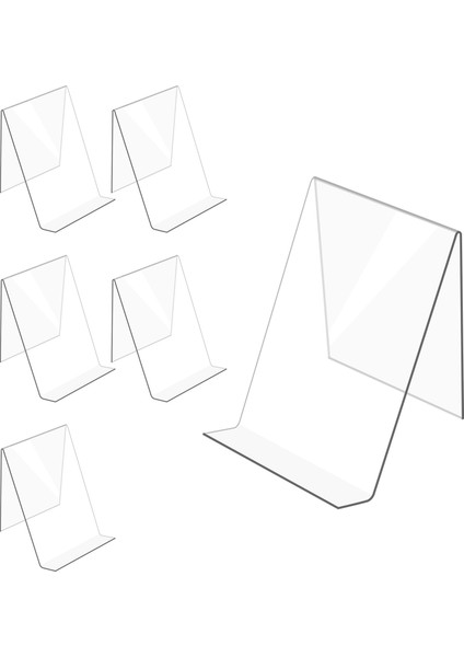 Paket Akrilik Kitap Standı, Şeffaf Akrilik Ekran Standı, Resimleri Görüntülemek Için Şeffaf Tutucu, Takı, Saat Ekran Standı (Yurt Dışından) modelleri