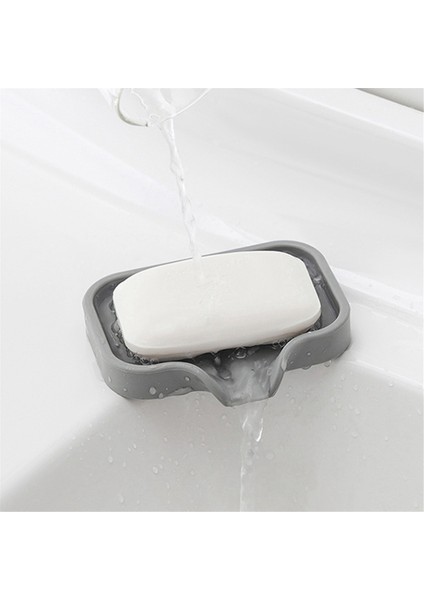 Kendiliğinden Boşalan Sabun I Tutucu Silikon Mutfak Lavabosu Sabunluk Tepsi Tezgah Düzenleyici S Gri (Yurt Dışından) indirimleri