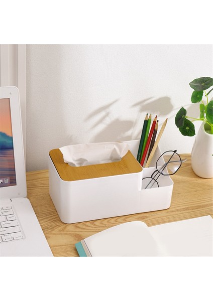 Kutu Izgara Mendil Dispenseri Eldiven Kutusu Plastik Kağıt Havlu Tutucu Masaüstü Peçete Kutusu Plastik Bambu Kağıt Kutu Düzenleyici (Yurt Dışından) fırsatları