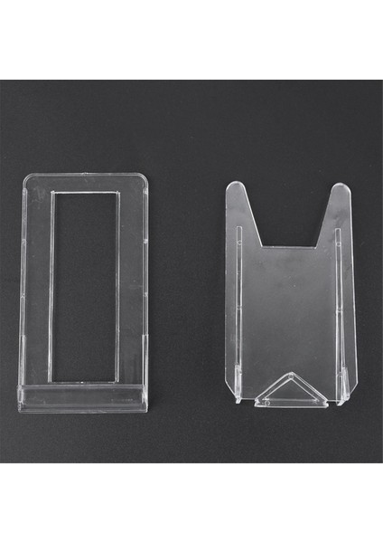 30 Adet Tepsi Rafı Şeffaf Stand Çerçeve Tutucu Stand Plastik Şeffaf Tabak Tutucu Metal Braketler Şeffaf Ekran Rafı (Yurt Dışından) modelleri