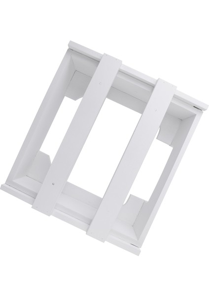 10 Inçlik Kağıt Tabak Dağıtıcı, Dolap Altı Bambu Tabak Tutucu, Mutfak Tezgahı Dikey Tabak Beyaz (Yurt Dışından) fırsatları