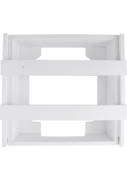 10 Inçlik Kağıt Tabak Dağıtıcı, Dolap Altı Bambu Tabak Tutucu, Mutfak Tezgahı Dikey Tabak Beyaz (Yurt Dışından) indirimleri