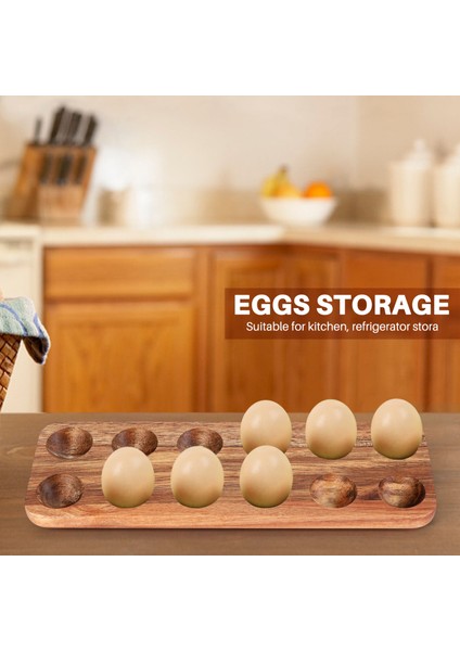 12 Delik Japon Tarzı Ahşap Çift Sıralı Yumurta Saklama Kutusu Ev Düzenleyici Raf Yumurta Tutucu Mutfak Dekoru Aksesuarları (Yurt Dışından) modelleri