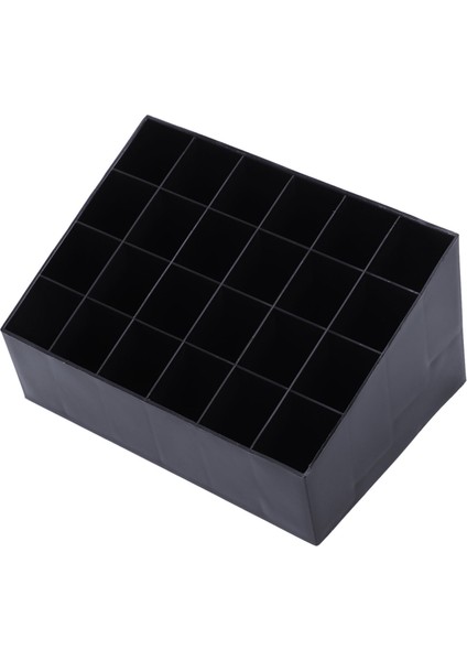 24 Ruj Tutucu Organizatör Ruj Tutucu Ekran Tutucu Kozmetik Siyah (Yurt Dışından) indirimleri