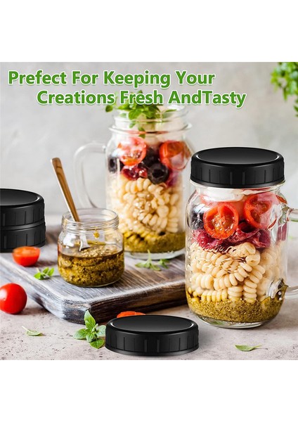Kavanoz Kapakları Plastik Saklama Kapakları Kauçuk Contalı Kavanozlar Için Yedek Plastik Kapaklar Konserve Kavanozları ve Daha Fazlası, 86 mm (Yurt Dışından) fiyatları