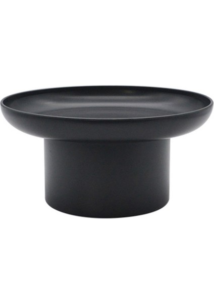 Abs Meyve Parfüm Kozmetik Tepsi Siyah Beyaz Yuvarlak Dekoratif Tepsi Düzenleyici Ev Dekorasyon Tahtası Basit Depolama Tahtasıb (Yurt Dışından)