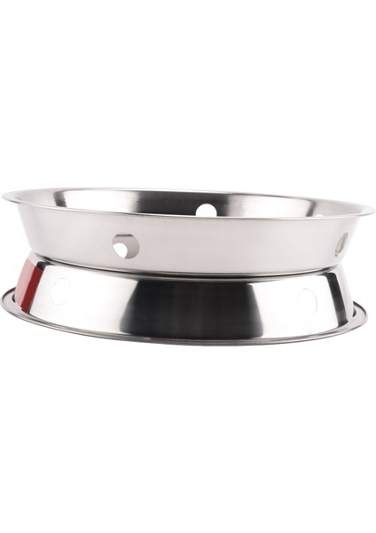 2 Adet Paslanmaz Çelik Wok Halka Metalik Yuvarlak Alt Wok Rafı 10.43X11.8 Inç Evrensel Boyut Inç Gaz Sobası Kızartma Tavaları (Yurt Dışından) fiyatları