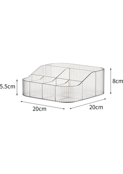 Yığılabilir Çekmeceli Makyaj Düzenleyici Tezgah Üstü Lavabo Kozmetik Düzenleyicileri Cilt Bakımı Parfümler Losyonlar Rujlar A (Yurt Dışından) indirimleri