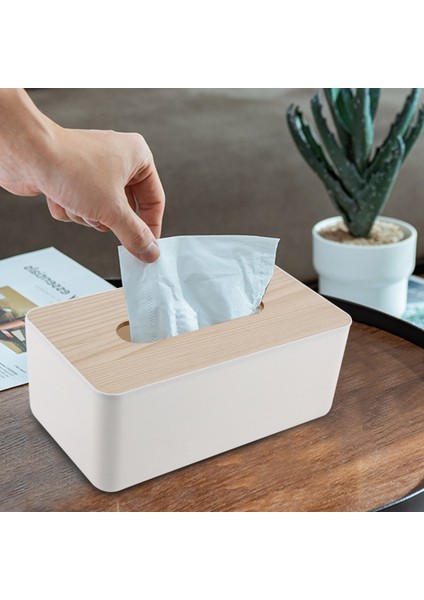 Doku Kutusu Ahşap Kapaklı Sıhhi Kağıt Kutusu Masif Ahşap Peçete Tutucu Kutusu Basit ve Şık Doku Kutusu (Yurt Dışından) modelleri