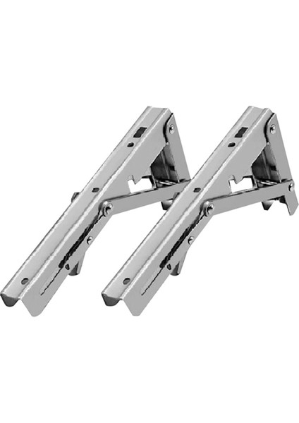 2 Parça Ağır Katlanır Raf Destekleri Üçgen Braket Raf Duvar Raf Destek Çerçevesi Tezgah Masası Için Vidalar (Yurt Dışından) fiyatları
