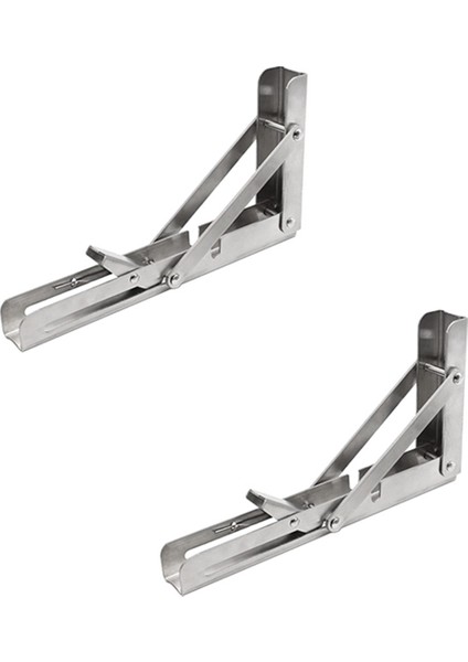 2 Parça Ağır Katlanır Raf Destekleri Üçgen Braket Raf Duvar Raf Destek Çerçevesi Tezgah Masası Için Vidalar (Yurt Dışından) indirimleri