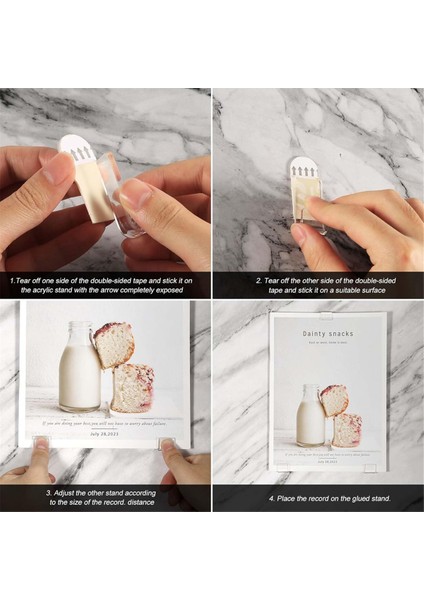 Akrilik Vinil Plak Askı Rafı Duvara Monte 18 Adet Kendinden Yapışkanlı Vinil Plak Duvar Sergileme Rafı Şeffaf Vinil Depolama Rafı (Yurt Dışından) indirimleri