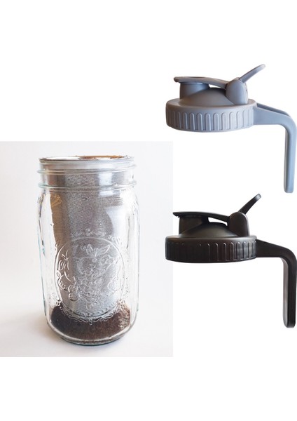 Soğuk Demleme Filtresi, Soğuk Demleme Kahve Filtresi, Kahve Süzgeci Için Kavanoz Kapağı Kahve Soğuk Demleme Makinesi 86MM Kavanoz Için 2 (Yurt Dışından) indirimleri