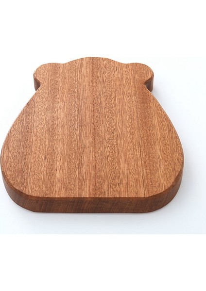 Ahşap Tahta Kesme Tahtası Sevimli Ayı Şeklinde Ekmek Tepsisi Siyah Ceviz Mutfak Tahtası, Kahverengi (Yurt Dışından) indirimleri