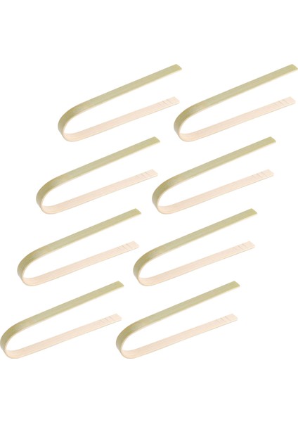 80 Adet Mini Bambu Tek Kullanımlık Ekmek Maşası 4 Inç Tost Maşası Tek Kullanımlık Pişirme Maşası Yemek Servis Klipleri (Yurt Dışından) fiyatları