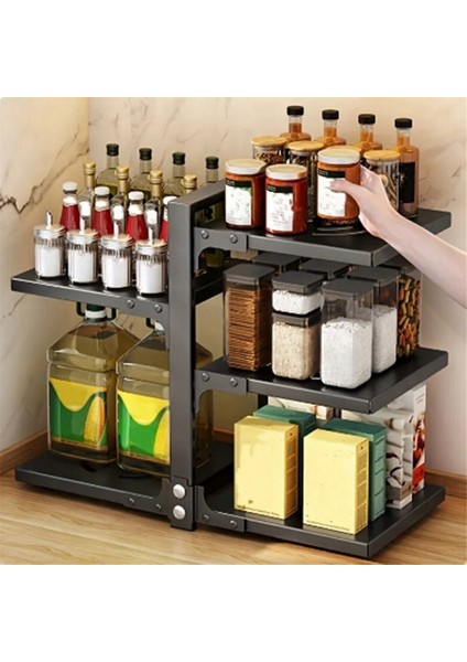 Tencere Tava Düzenleyici Dolap Altı Ayarlanabilir Paslanmaz Dolap Depolama Stok Tencereler Döküm Tavalar Ağır Pişirme Kapları (Yurt Dışından) indirimleri