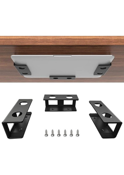 Parça Sahne Dışı Dizüstü Bilgisayar Braketi, Masa Altı Braketi Dizüstü Bilgisayara Uygundur, Masa Altı Dizüstü Bilgisayar Tepsisi Gümüş (Yurt Dışından) fırsatları