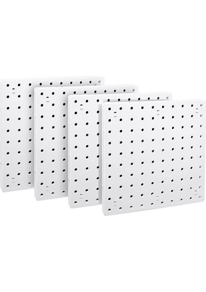Parça Pegboard Duvar Düzenleyici, Beyaz Pegboard Duvar Asma, El Sanatları Odası, Garaj, Mutfak, Oturma Odası Için Pegboard (Yurt Dışından)