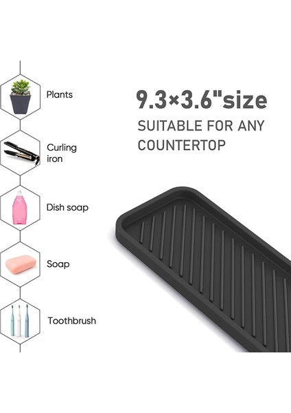 2 Paket Mutfak Lavabo Organizatör Tepsi, Mutfak Lavabo Banyo Tepsisi Sünger Silikon Sabunluk Için Sünger Tutucu (Yurt Dışından) fiyatları