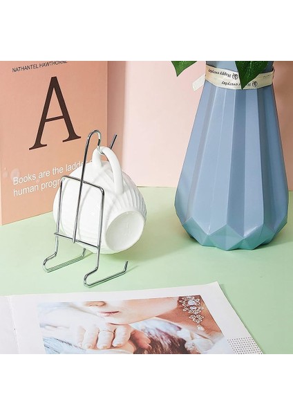 8 Adet Çay Dağı ve Çay Tabağı Ekran Standı Tutucu Raf Metal Dak Tabağı Tutucu Çay Dağı Tutucu Ekran Kahve Kupa Organizatör (Yurt Dışından) fiyatları