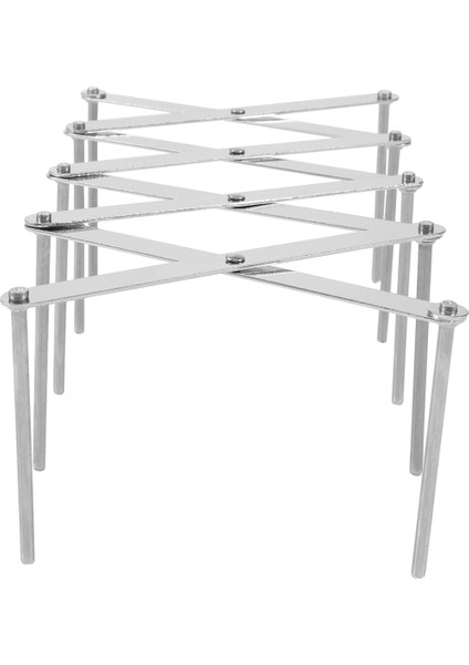 Mutfak Düzenleyici Tencere Kapağı Rafı Paslanmaz Çelik Kaşık Plaka Tutucu Raf Pişirme Kabı Tepsi Standı Depolama 1 Adet (Yurt Dışından) fırsatları