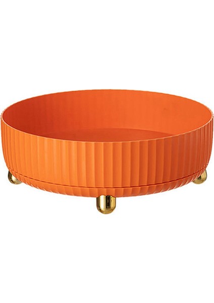 Mutfak Depolama Döner Raf Baharat Rafı Baharat Kutusu Ev Pikap Döner Depolama Rafı Turuncu (Yurt Dışından) indirimleri