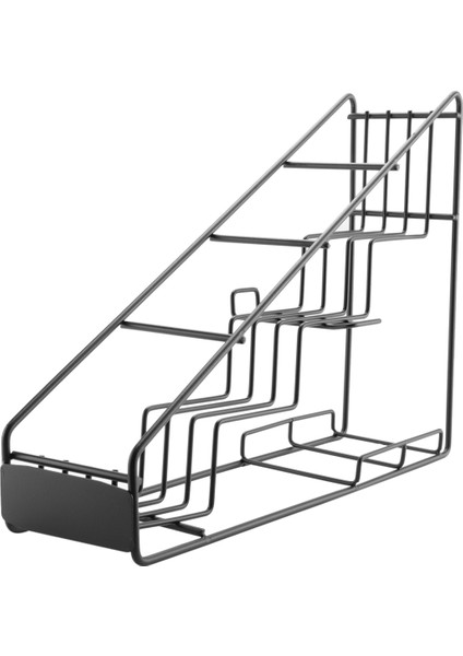 Şişe Tel Vitrin/monin Şurup Rafı Kahve Depolama Rafı Çok Fonksiyonlu Süt Çay Dağı Raf Ekran (Yurt Dışından)