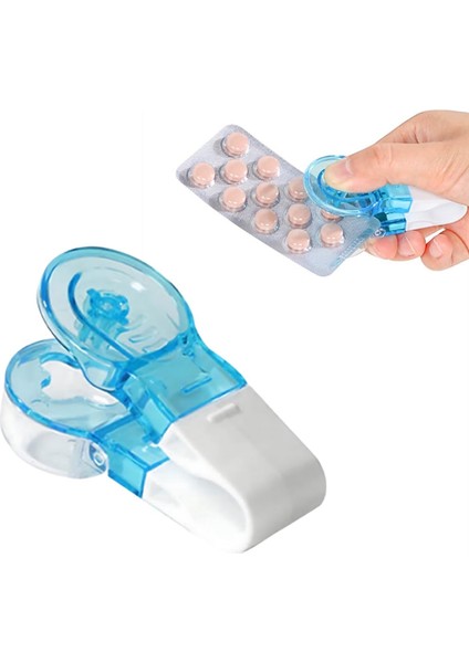 3 Adet Taşınabilir Hap Alıcı, Taşınabilir Hap Alıcı Sökücü, Hap Kesici, Tablet Dağıtıcı, Taşınabilir Temassız (Yurt Dışından) modelleri