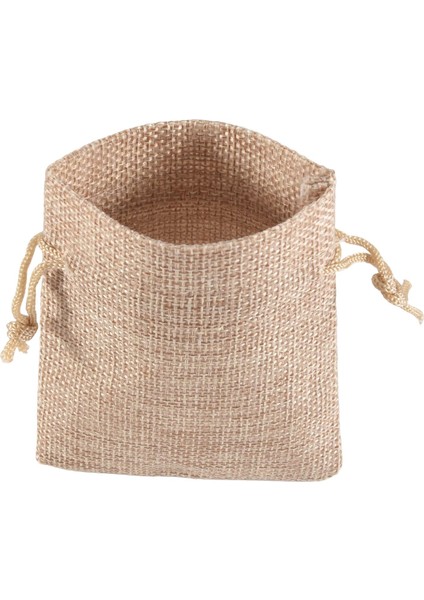 50 Adet Küçük Çuval Bezi Çanta Ipli, 3x4 Inç Hediye Küçük Çuval Bezi Ipli Çanta, Yeniden Kullanılabilir Saklamak Için Çay Poşet Çanta (Yurt Dışından) indirimleri